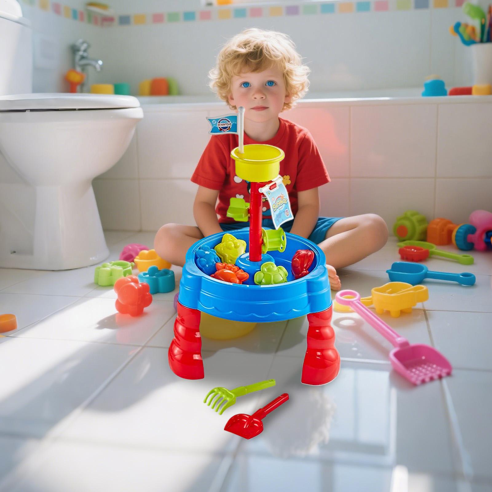 Sand and Water Table Water Pla - Kids Outdoor Water Play Table 评论和价格