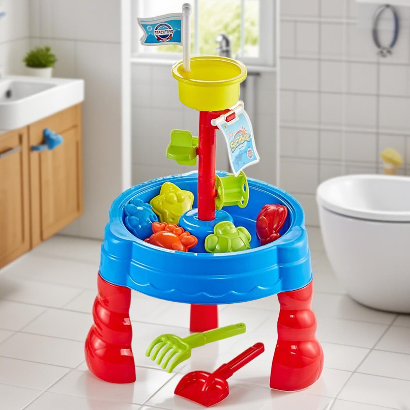 Sand and Water Table Water Pla - Kids Outdoor Water Play Table 评论和价格