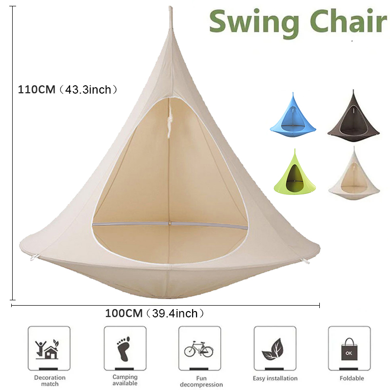 Outdoor Waterproof Hammock Dou - Kids Outdoor Lawn Chair 评论和价格