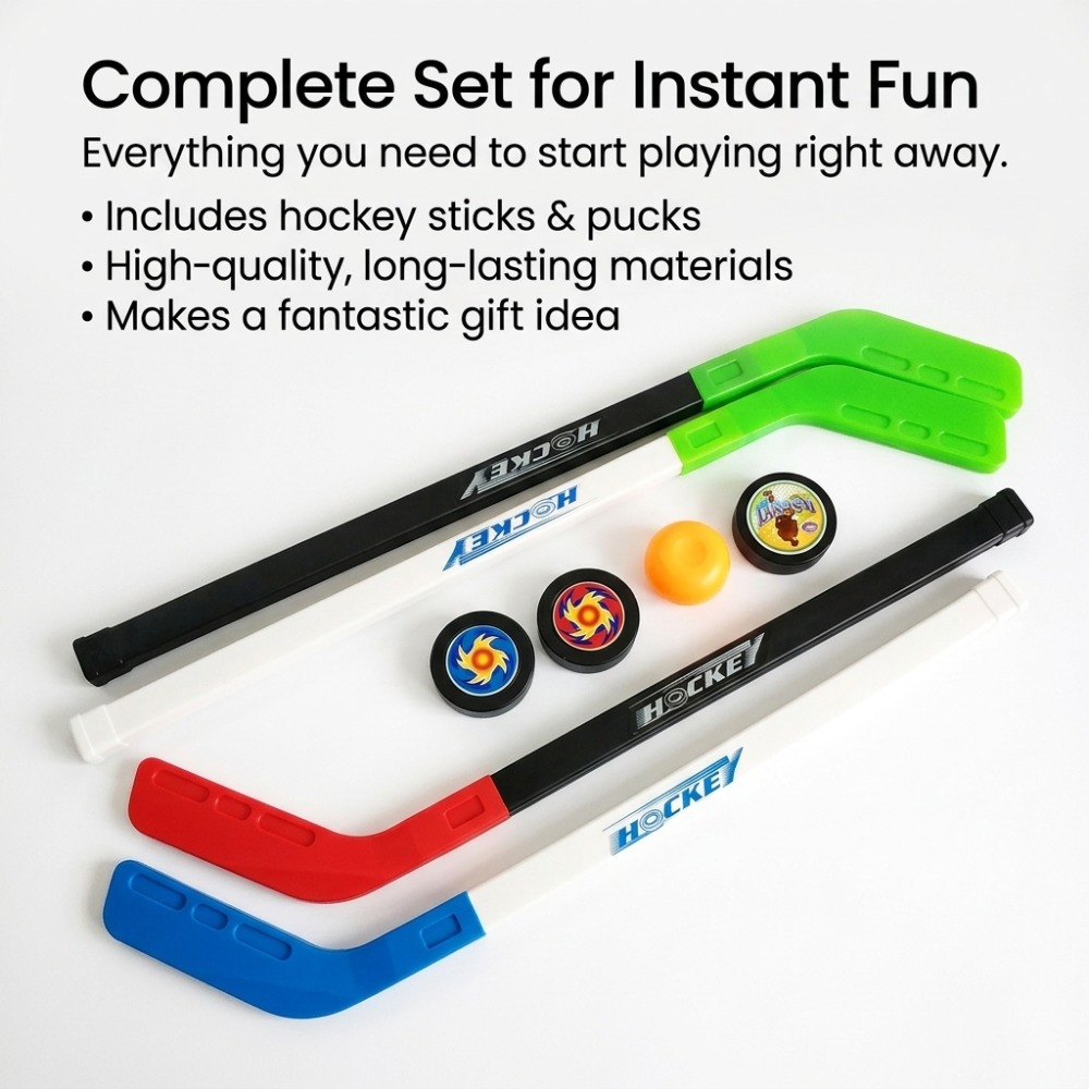 A Toy Hockey Pole Game For Kid - Kids Outdoor Hockey Sticks 评论和价格