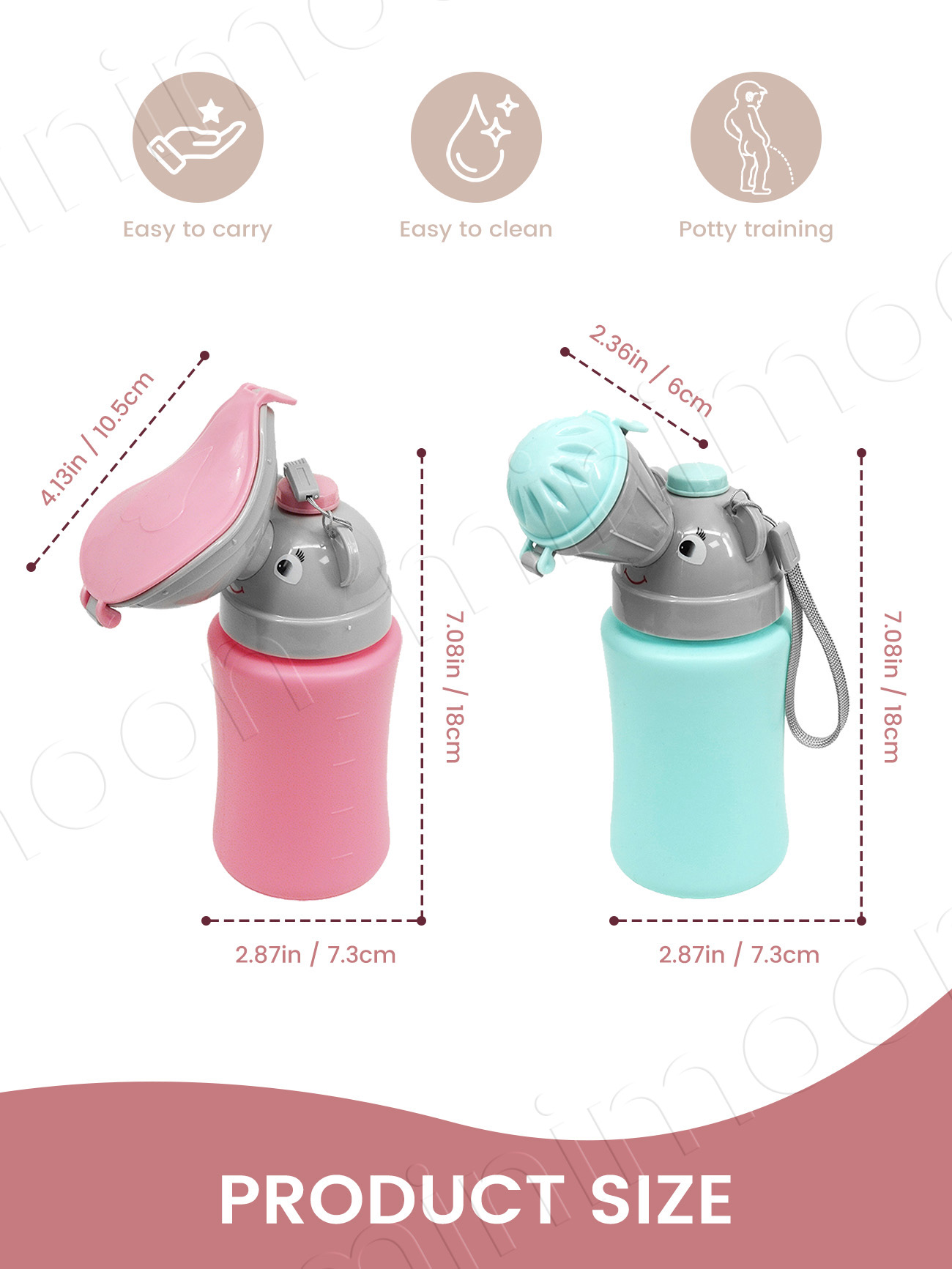 Portable Kids Travel Pee Bottl - Kids Outdoor Urinal 评论和价格