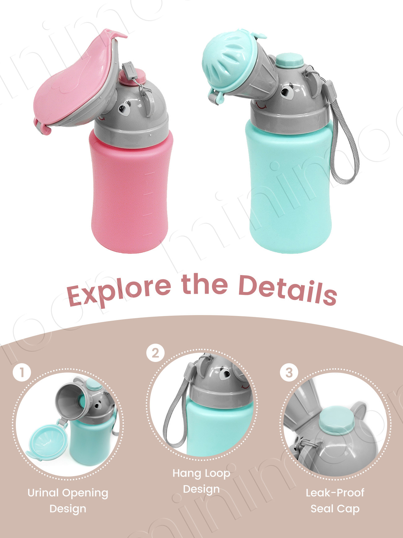 Portable Kids Travel Pee Bottl - Kids Outdoor Urinal 评论和价格