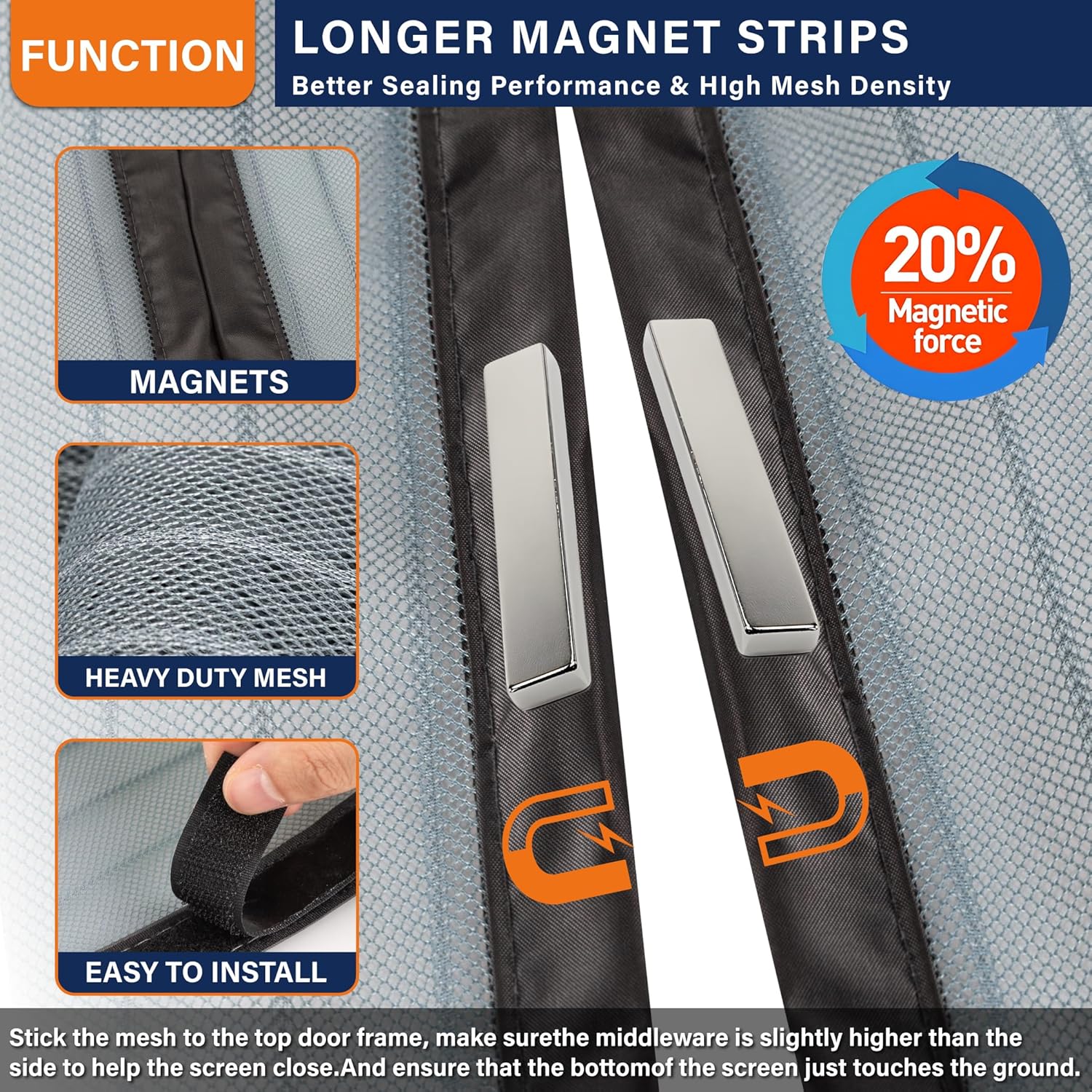 Magnetic Screen Door，Screen Do - Outdoor Kid Friendly 评论和价格