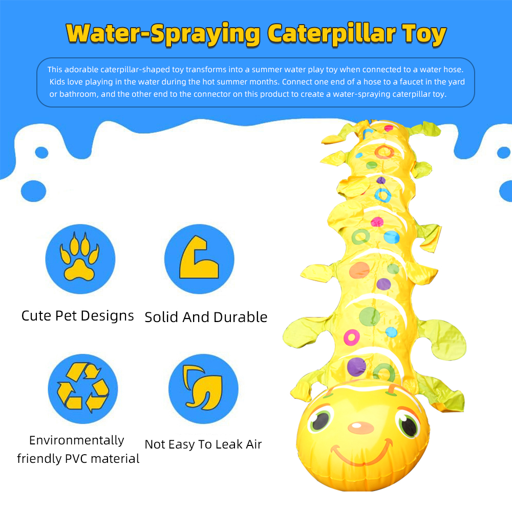 Caterpillar Sprinkler Pad Spla - Slip Slide Water Mat 评论和价格