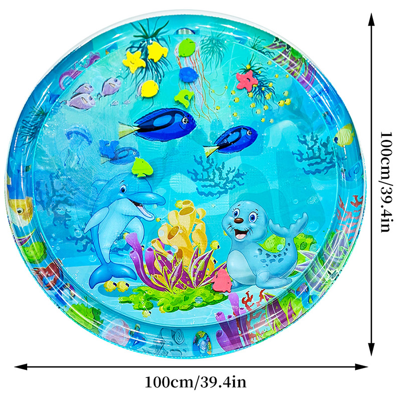 1pc 100cm Large Baby Playing W - Slip Slide Water Mat 评论和价格