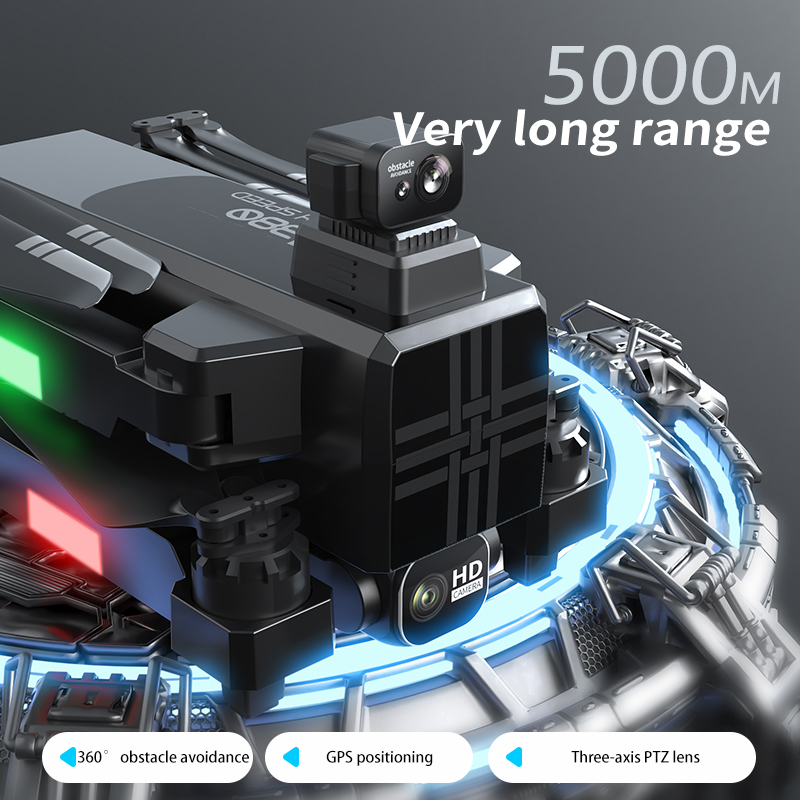 A380 Drone 4K HD Three Axis An - Kids Outdoor Toy Storage 评论和价格