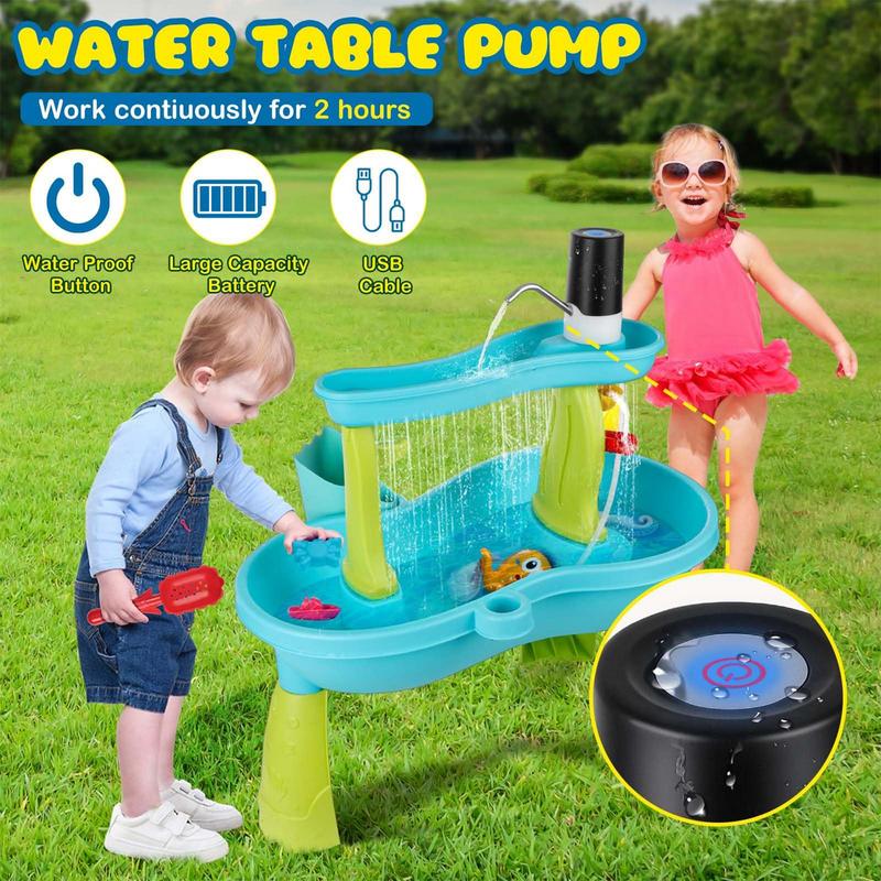 Kids Water Pump Fun Outdoor Wa - Kids Outdoor Water Play Table 评论和价格