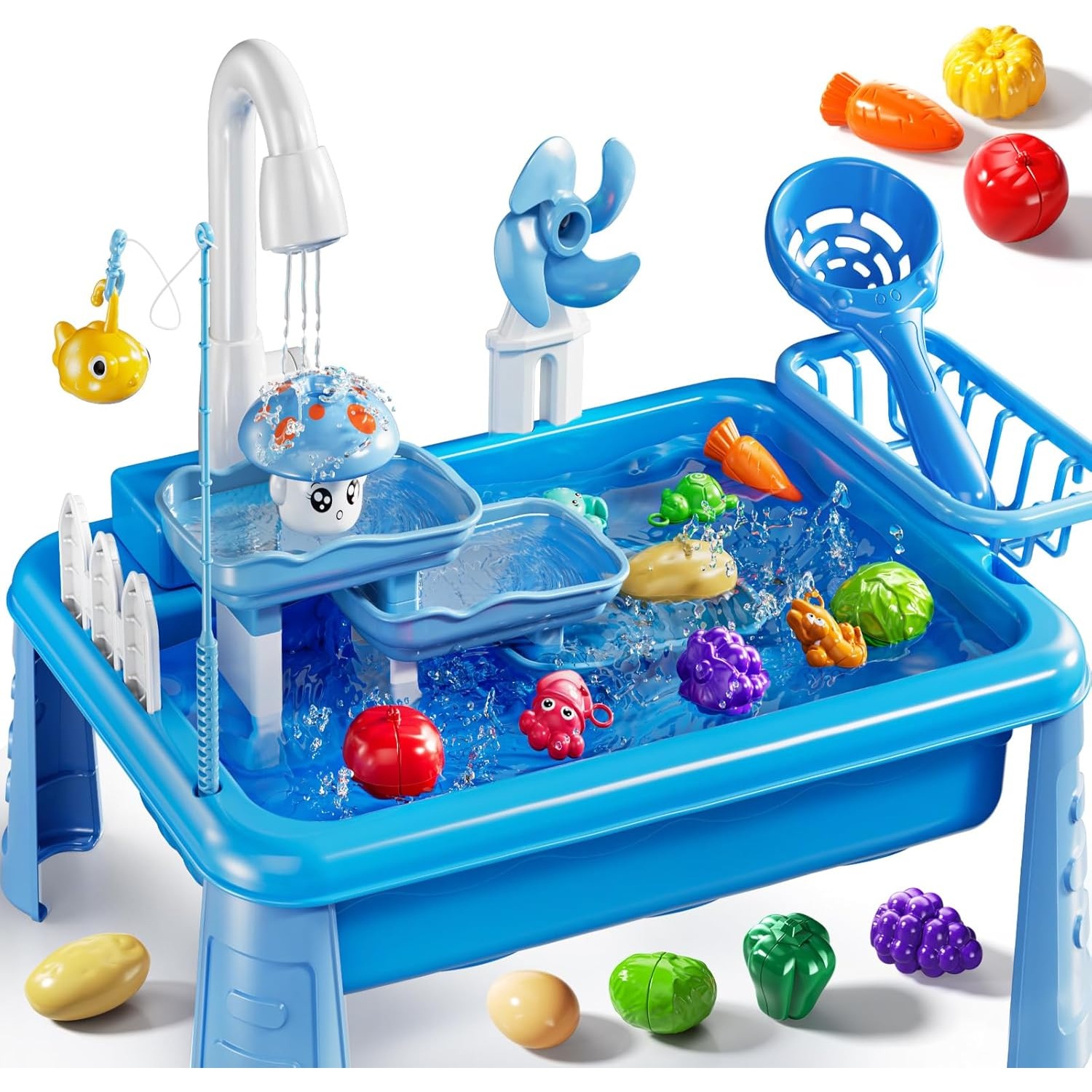 Water Table Play Sink Toy for  - Kids Outdoor Water Play Table 评论和价格