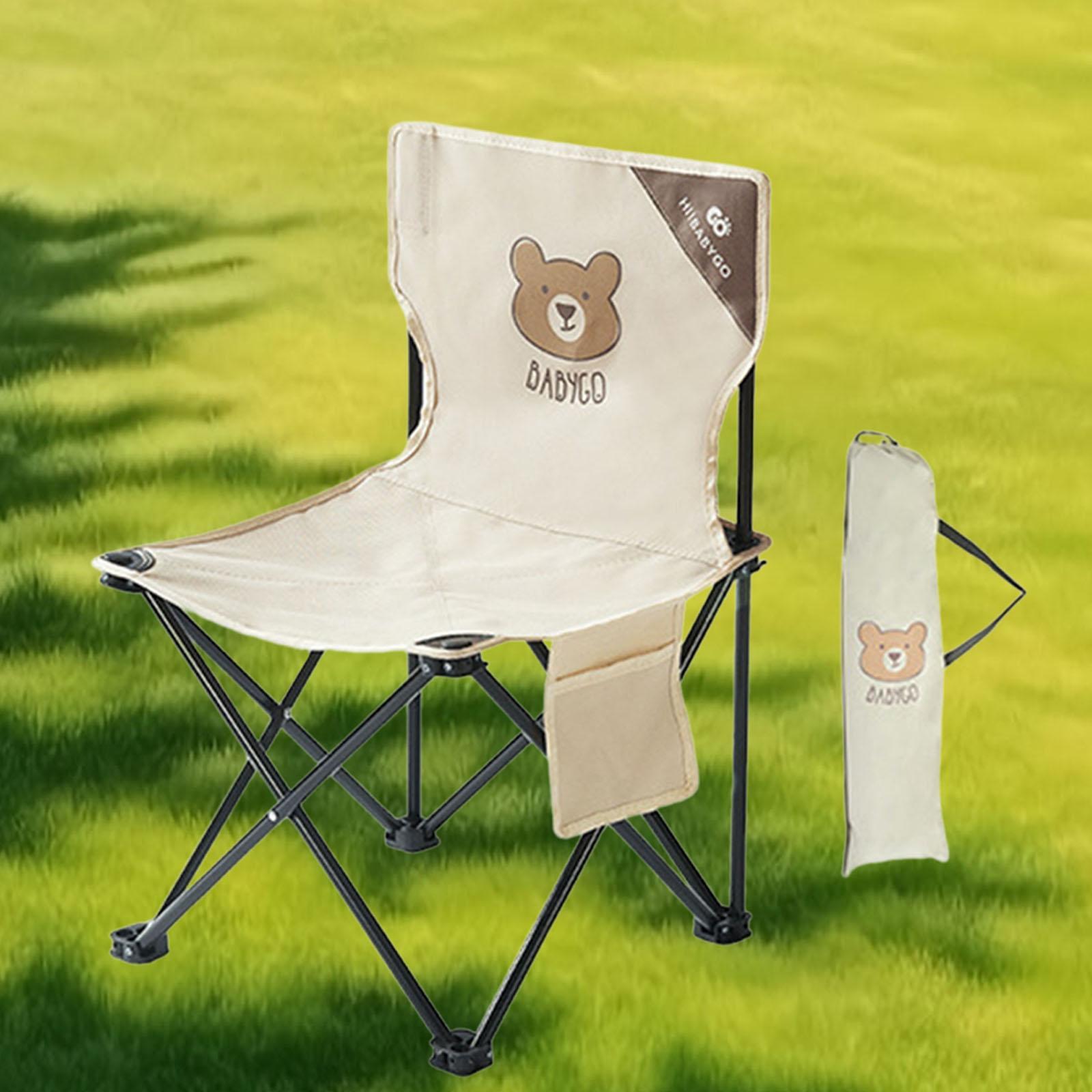Kids Camping Folding Chair Fur - Kids Outdoor Lawn Chair 评论和价格