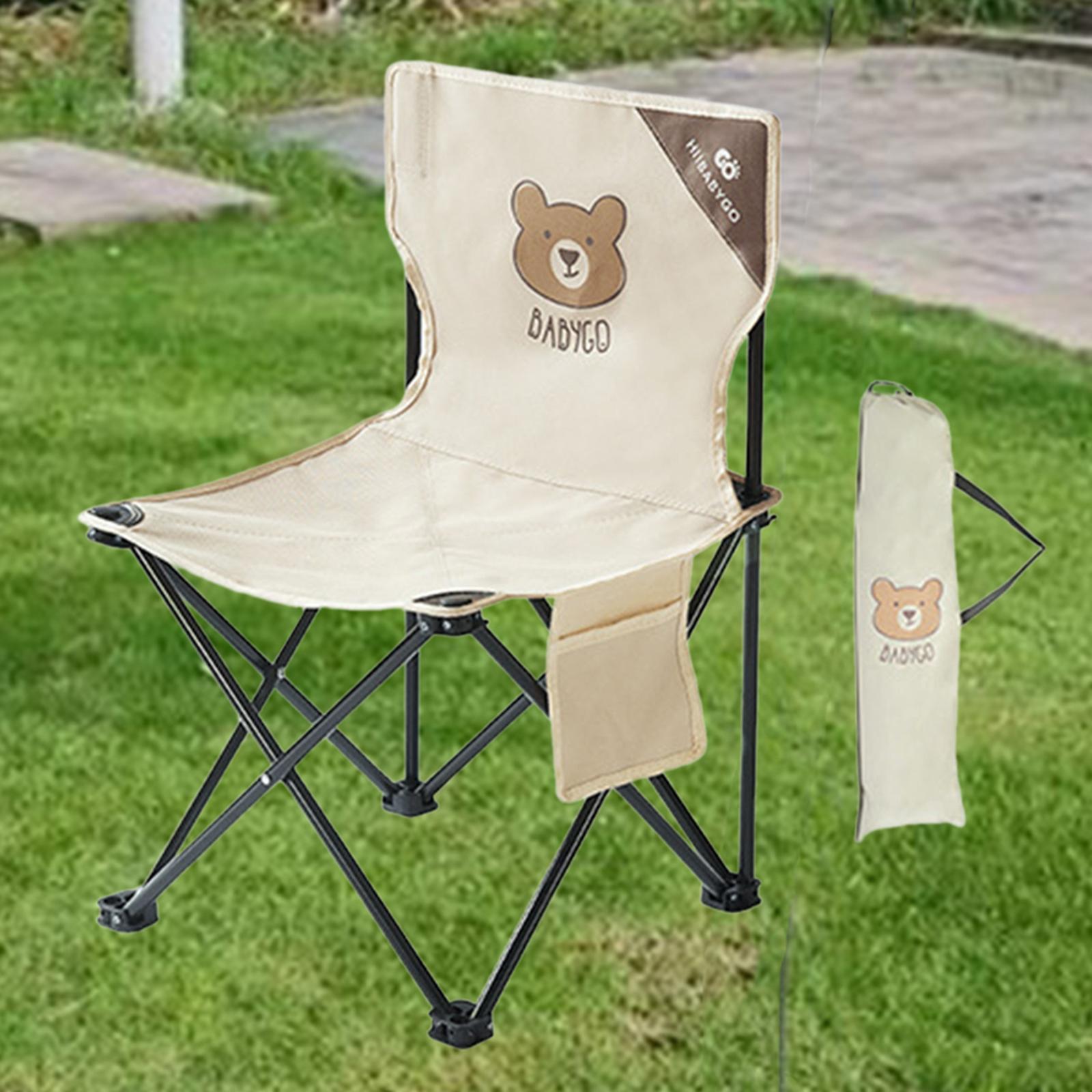 Kids Camping Folding Chair Fur - Kids Outdoor Lawn Chair 评论和价格
