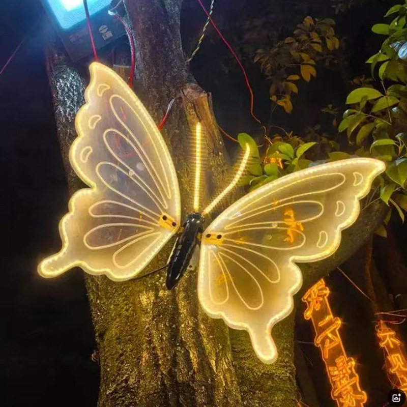 Generic Realistic Led Butterfl - Kids Outdoor Movie Night 评论和价格