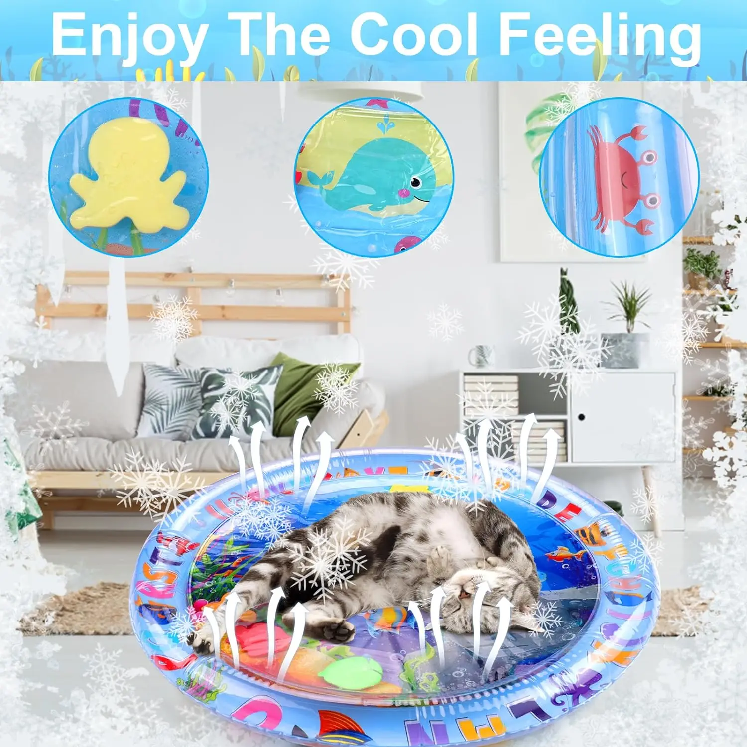 Thickened Water Mat for Pets C - Slip Slide Water Mat 评论和价格