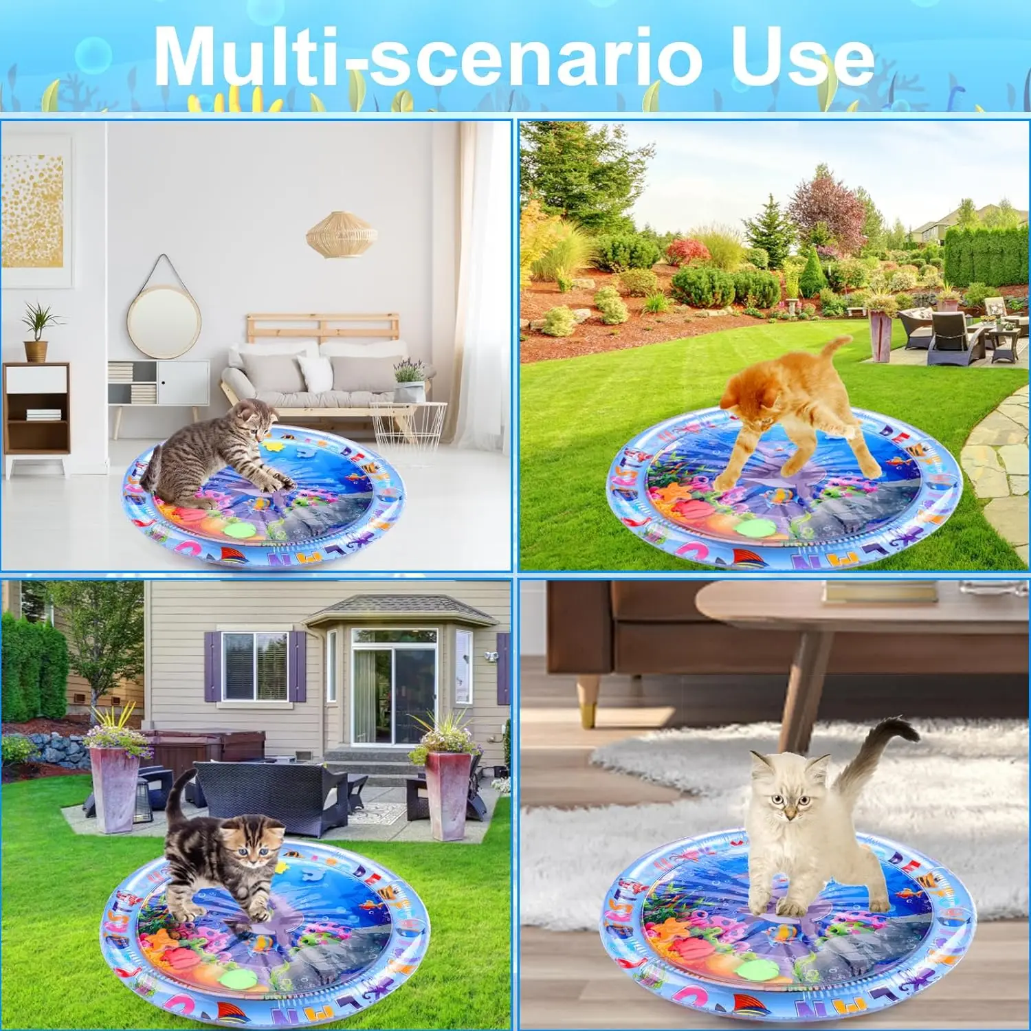 Thickened Water Mat for Pets C - Slip Slide Water Mat 评论和价格