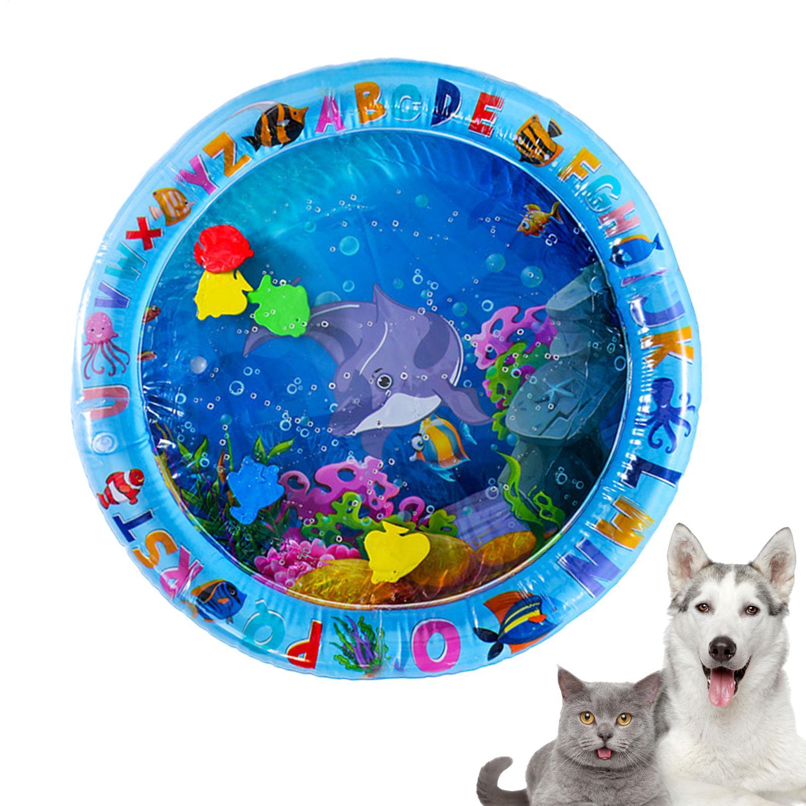 Pet Water Sensory Play Mat for - Slip Slide Water Mat 评论和价格