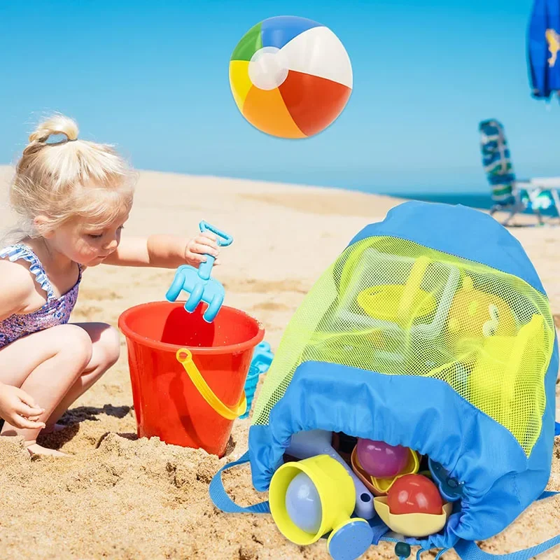 1Pcs Beach Bag Foldable Portab - Kids Outdoor Toy Storage 评论和价格