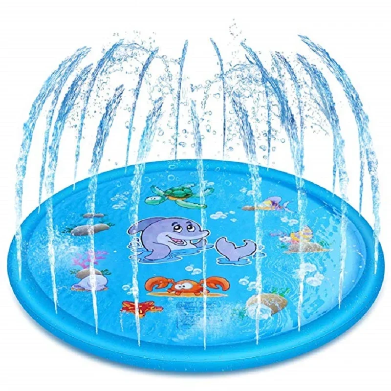 100/170cm Kids Inflatable Wate - Slip Slide Water Mat 评论和价格