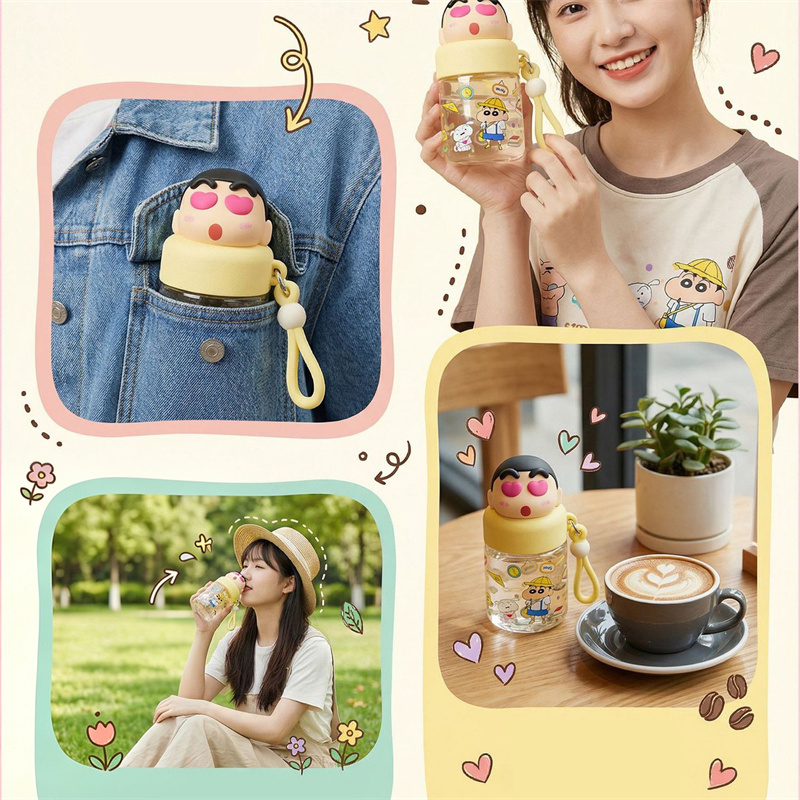 X&W 290ML Mini Water Bottle Cr - Outdoor Kid Friendly 评论和价格