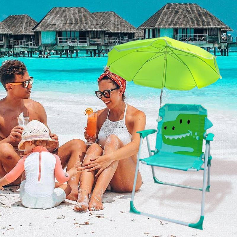 Kids Umbrella Chair Beach Sand - Kids Outdoor Lawn Chair 评论和价格