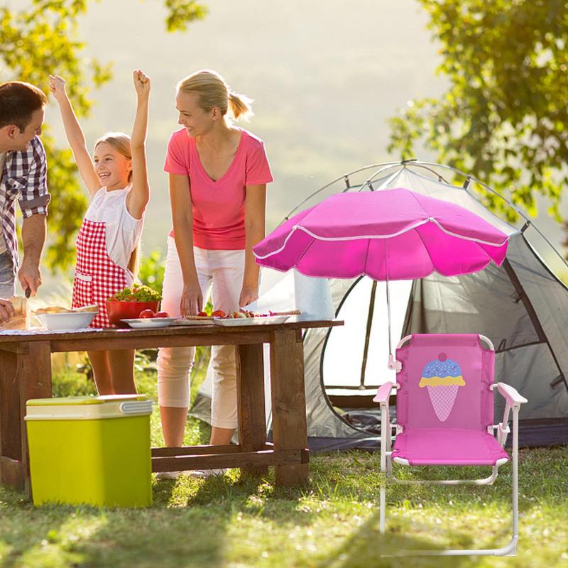 Kids Umbrella Chair Beach Sand - Kids Outdoor Lawn Chair 评论和价格