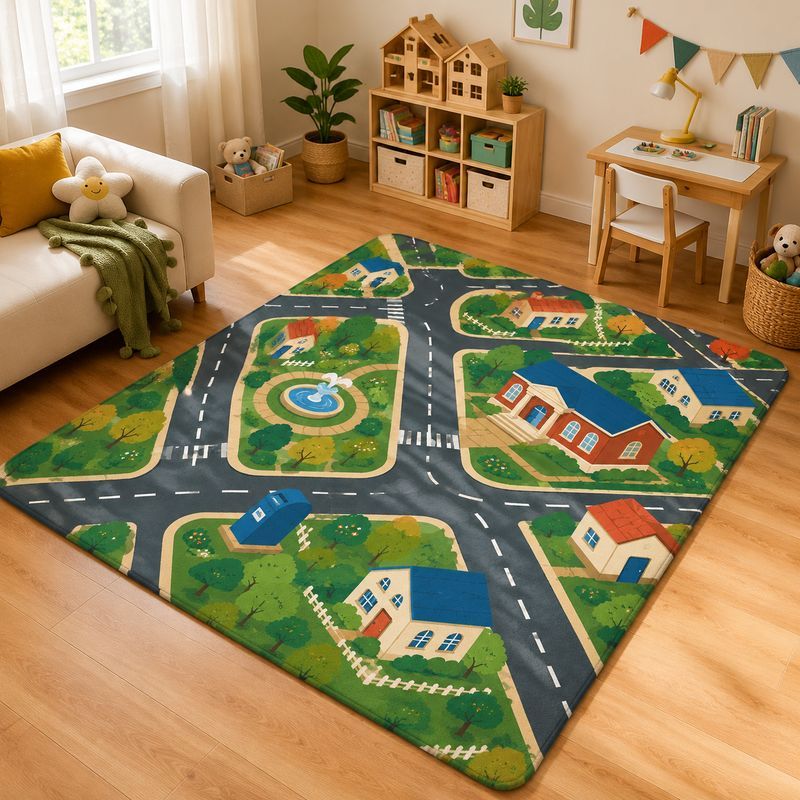 VIKAMA Kids Town Zoo Traffic P - Kids Outdoor Zoo 评论和价格