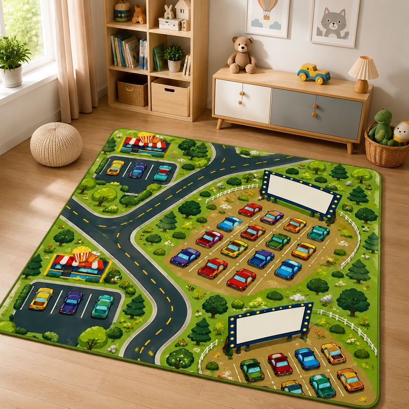 VIKAMA Kids Town Zoo Traffic P - Kids Outdoor Zoo 评论和价格
