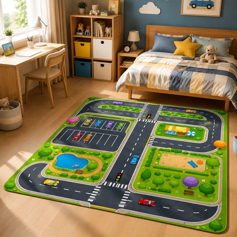 VIKAMA Kids Town Zoo Traffic P - Kids Outdoor Zoo 评论和价格
